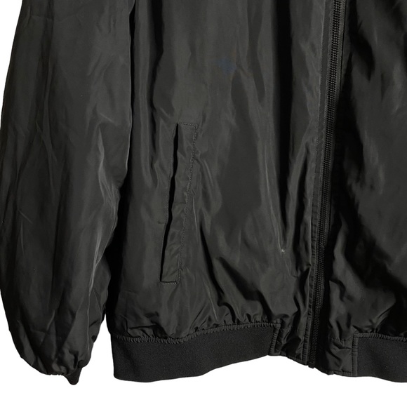 Only & Sons Men's Black Love x Loyalty Full Zip Bomber Jacket - Picture 4 of 13